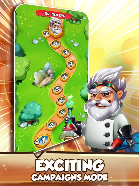 Muzzle Mash - PvP Match 3 iPad  Ekran Görüntüleri
