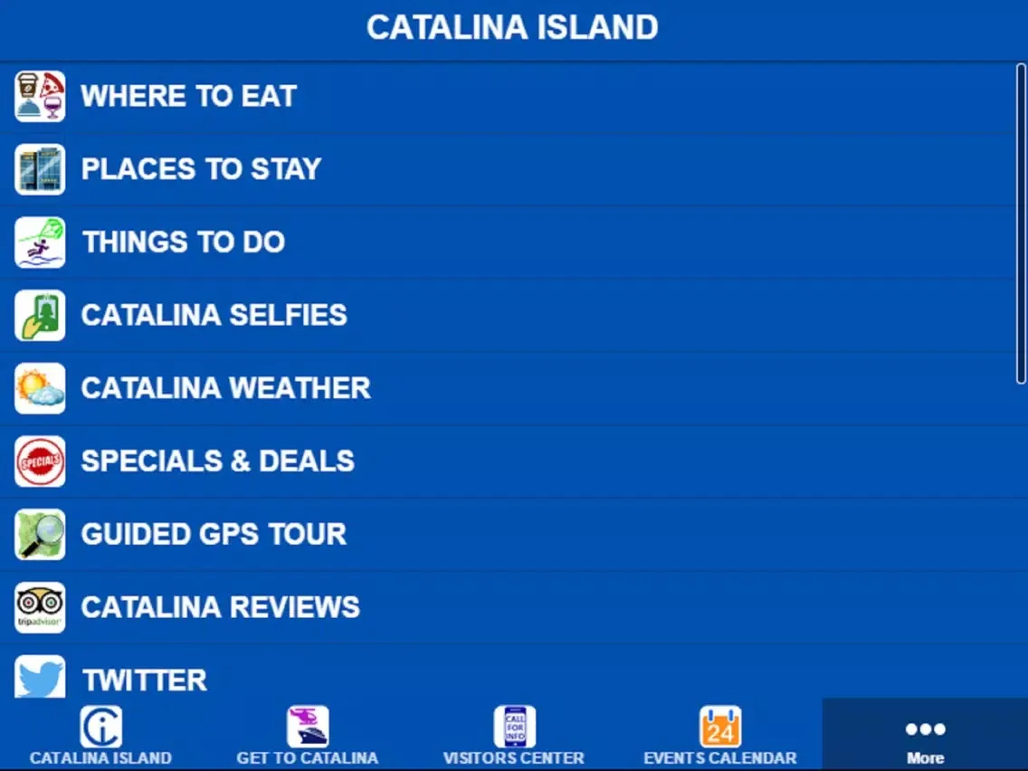 Catalina Island app iPad  স্ক্রিনশট