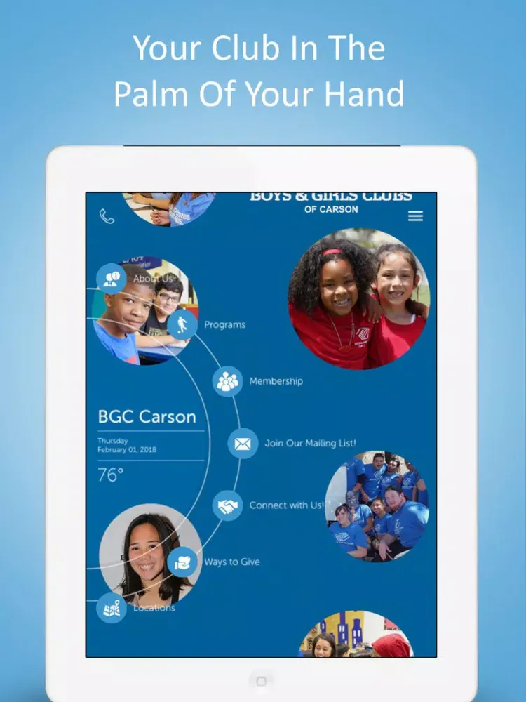 Скриншоты Boys & Girls Clubs of Carson iPad 