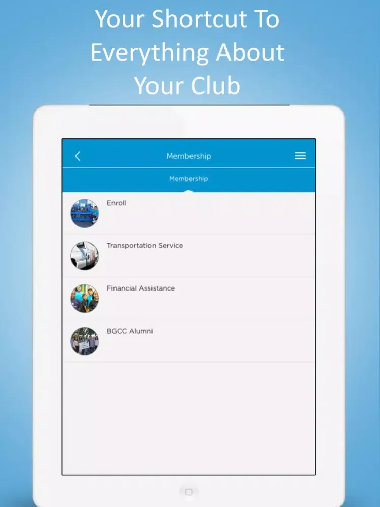 Скриншоты Boys & Girls Clubs of Carson iPad 
