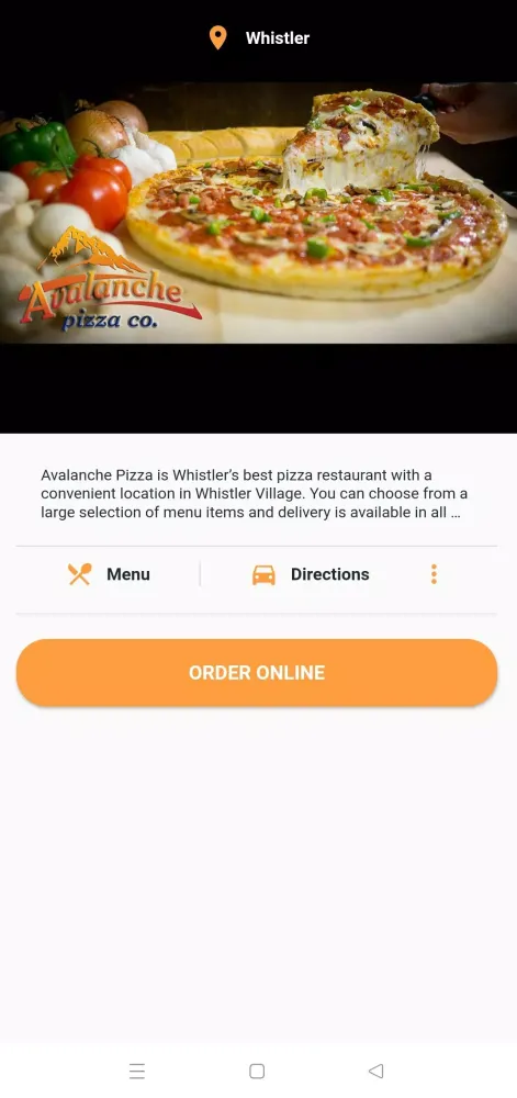 Capturas de pantalla de Avalanche Pizza