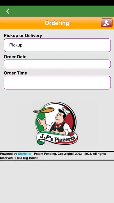Screenshot di JP’s Pizzeria
