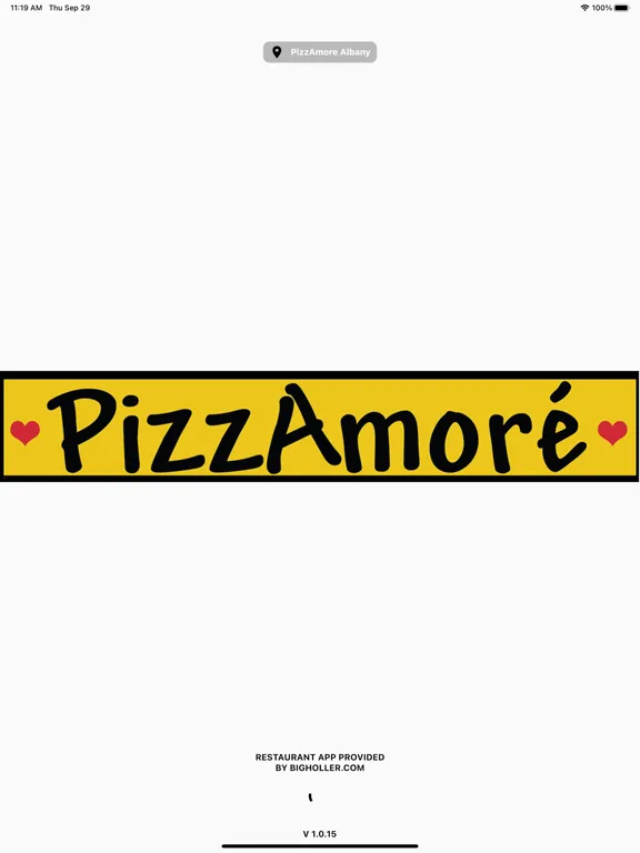 Captures d'écran de PizzAmore Albany iPad 