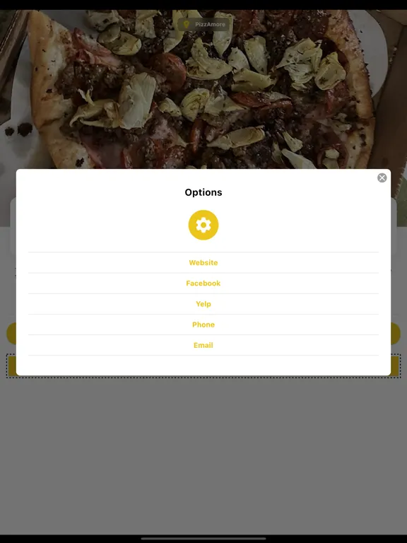 Captures d'écran de PizzAmore Albany iPad 