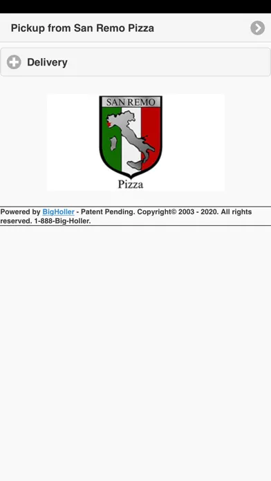 San Remo, Pizza Screenshots