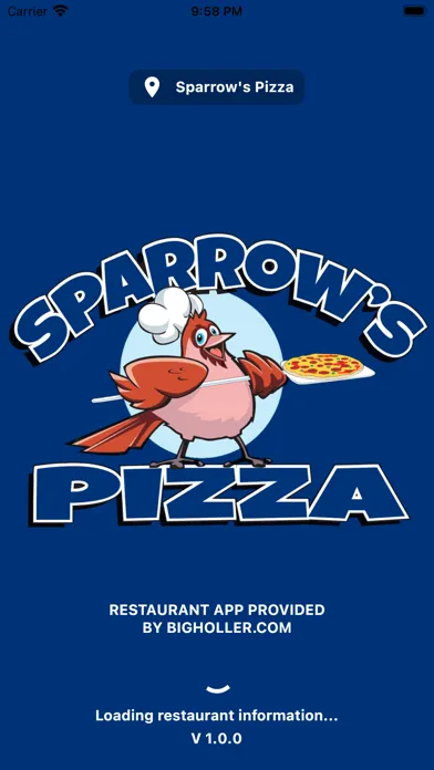Captures d'écran de Sparrow’s Pizza