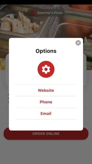 Captures d'écran de Sparrow’s Pizza