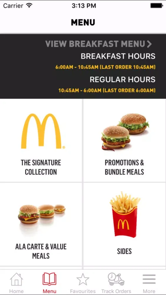 McDelivery Bahrain Screenshots