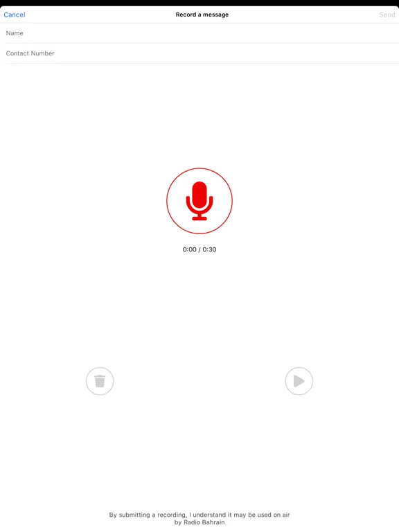 Radio Bahrain iPad  スクリーンショット