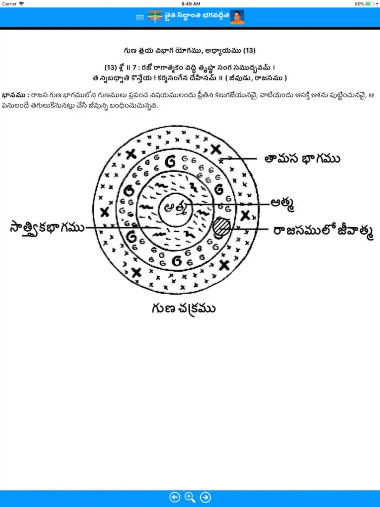 Bhagavadgeetha (Telugu) iPad  स्क्रीनशॉट