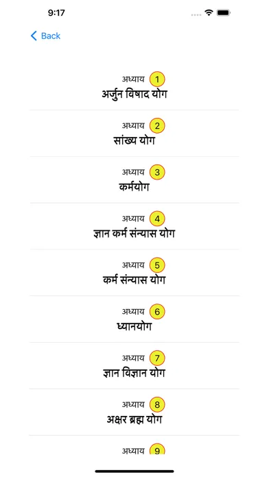Скриншоты Bhagvad Geeta