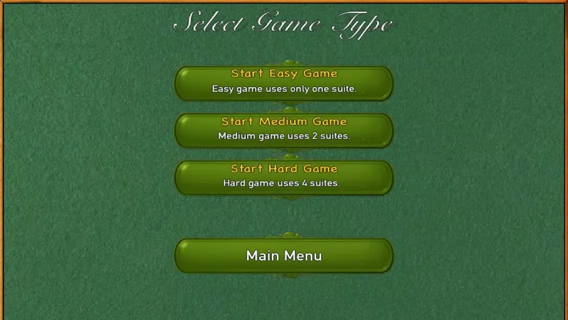 ภาพหน้าจอของ Ultimate Spider Solitaire