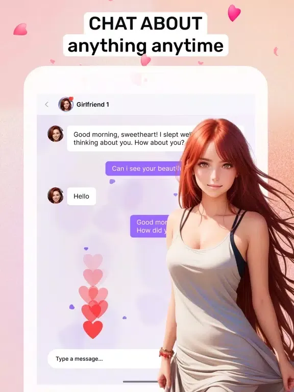 Capturas de pantalla de AI Girlfriend- Sexy Adult Chat iPad 