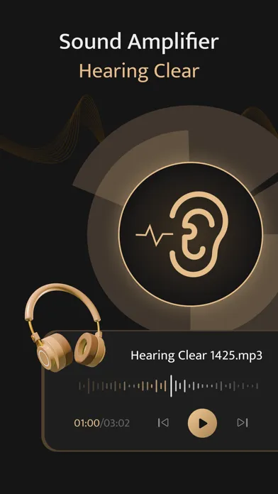 ภาพหน้าจอของ Hearing Amplifier- Clear Sound