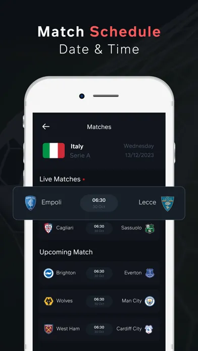 Скриншоты Live Football TV - Live Scores
