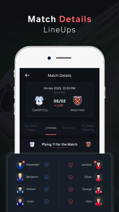 Скриншоты Live Football TV - Live Scores