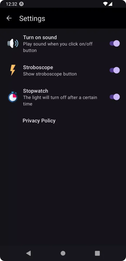 Flashlight Screenshots
