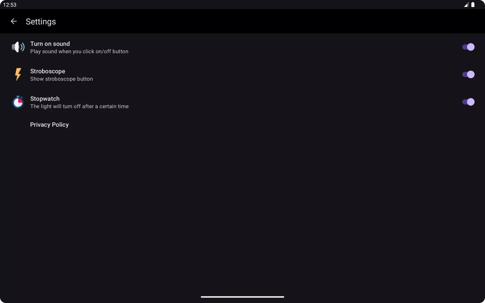 Flashlight Screenshots