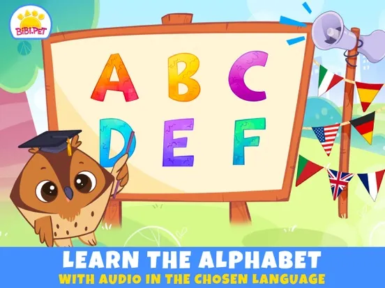 تصاویر ABC Learn Alphabet for Kids iPad 