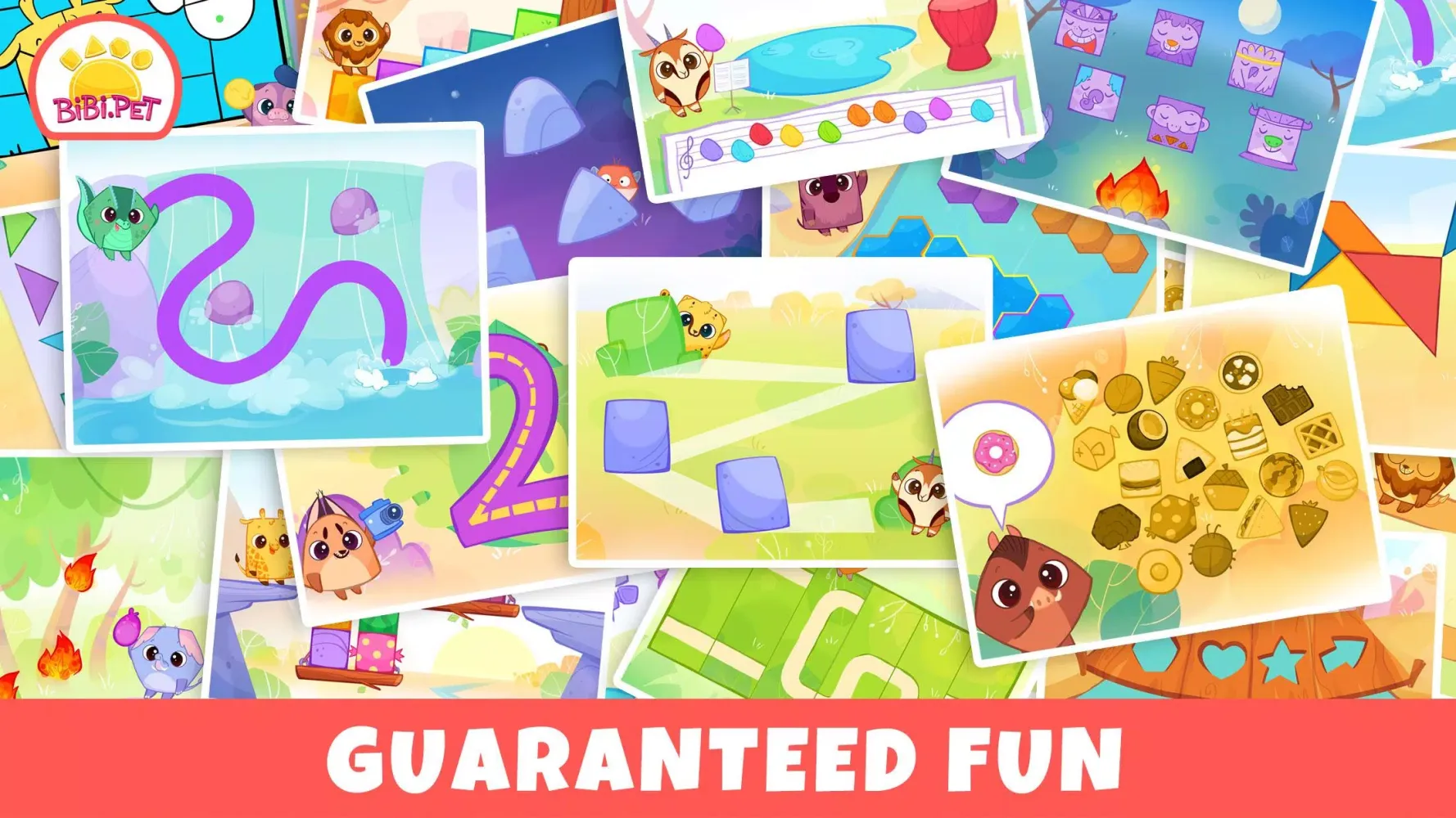 Ảnh chụp màn hình của Savanna Animals Games for Kids