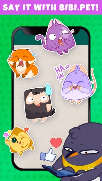 Bibi Stickers Animated Emoji سکرین شاٹس