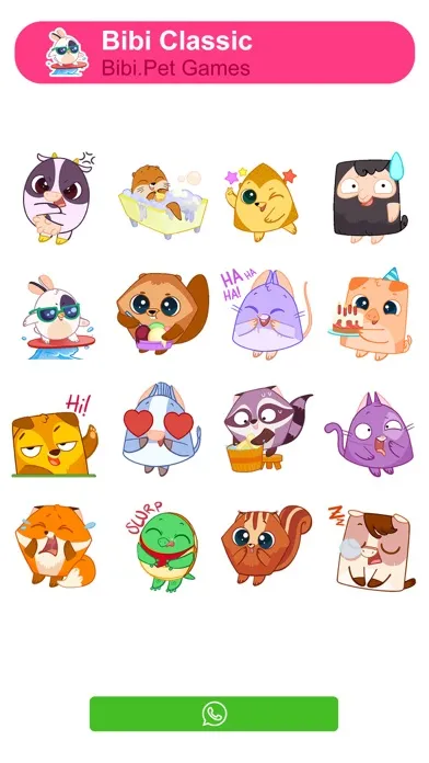 Bibi Stickers Animated Emoji سکرین شاٹس