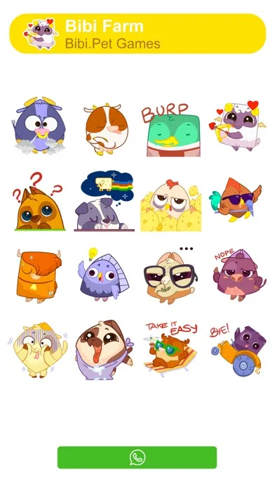 Bibi Stickers Animated Emoji سکرین شاٹس