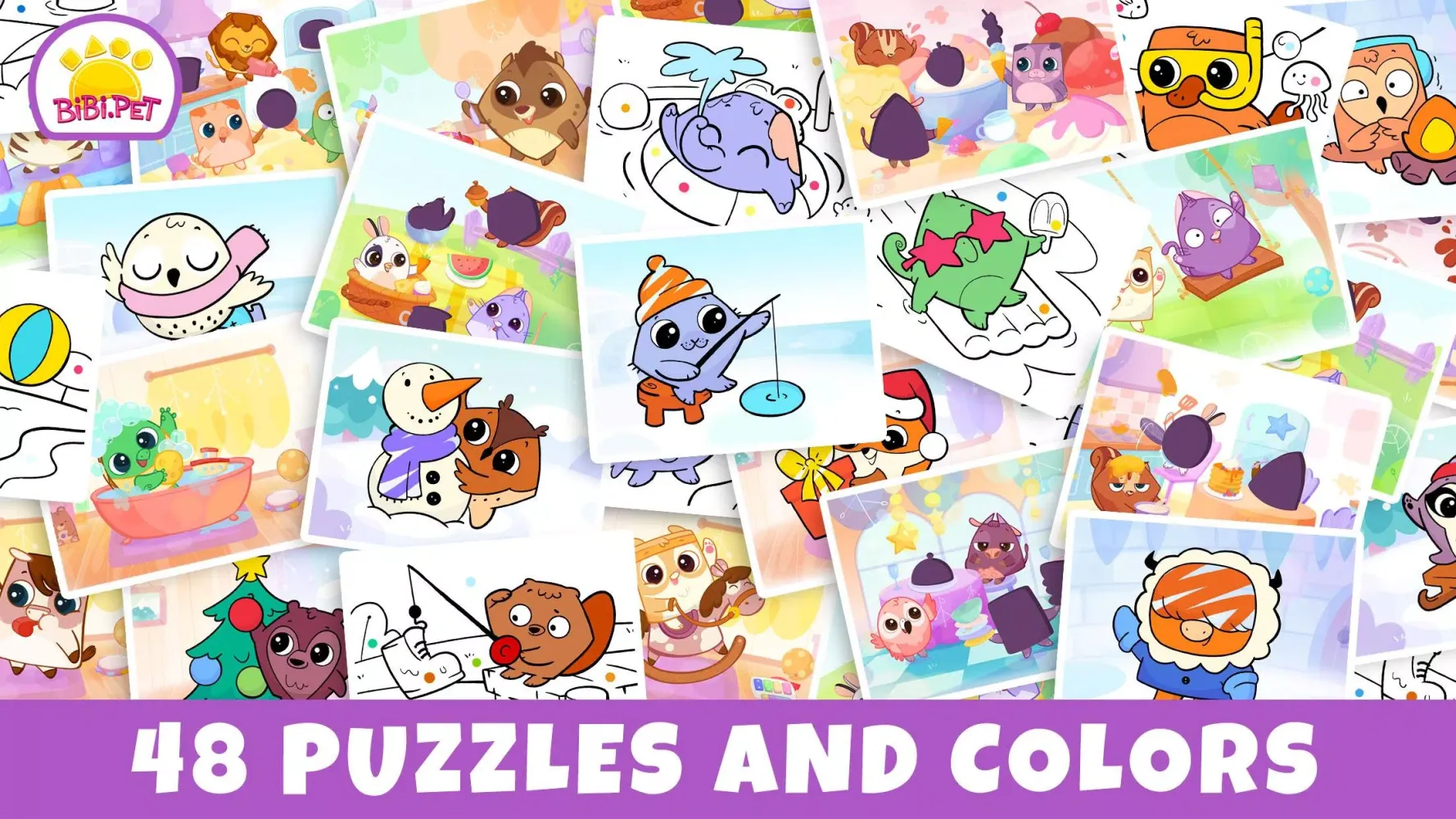 Puzzle and Colors Kids Games Screenshots