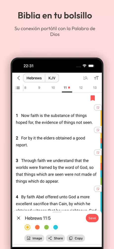 Biblia TLA Traducción Actual Screenshots