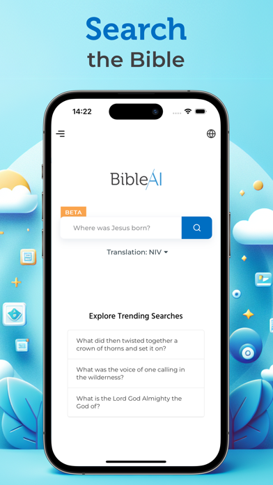 Bible AI: Search سکرین شاٹس