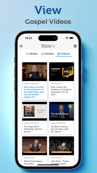 Bible AI: Search سکرین شاٹس