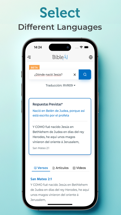 Bible AI: Search سکرین شاٹس