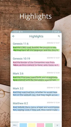 Bible Concordance & Strongs Screenshots