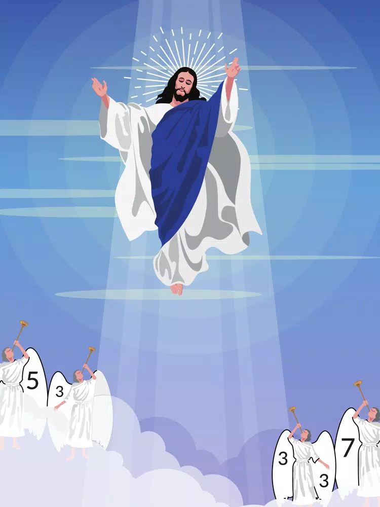 Tangkapan layar Bible Book - Color by Number iPad 