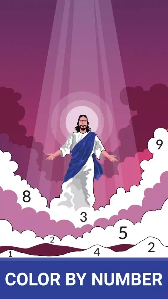 Captures d'écran de Bible Book - Color by Number