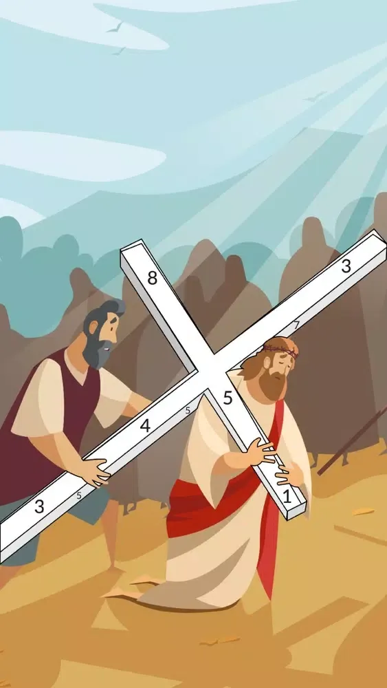 Captures d'écran de Bible Book - Color by Number