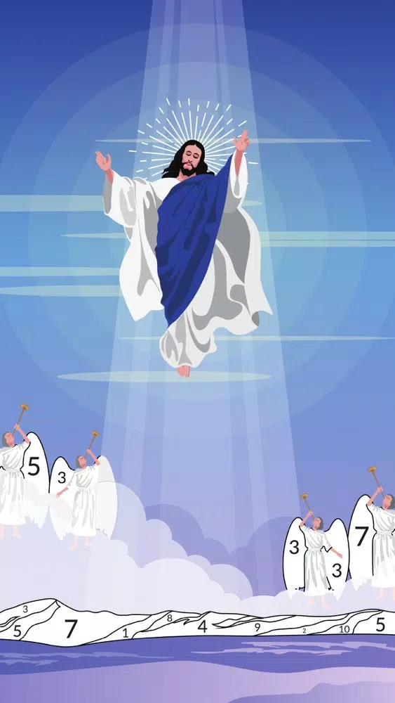 Tangkapan layar Bible Book - Color by Number
