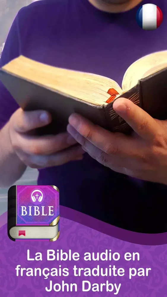 Tangkapan layar Bible Darby en Français audio