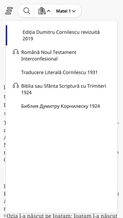 Biblia Română Screenshots