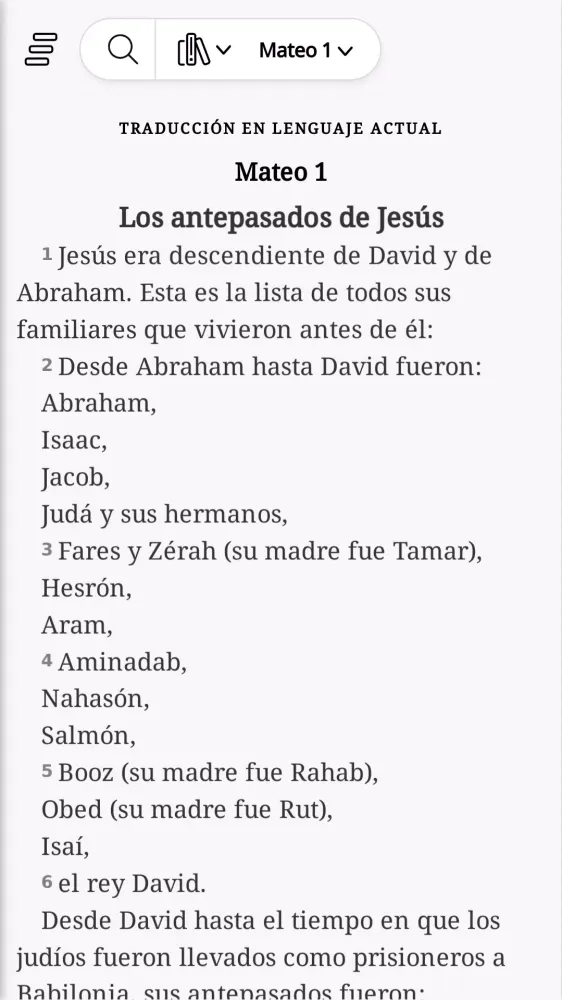 Screenshot di Biblia SBU