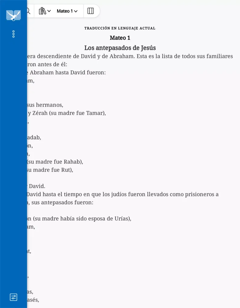 Screenshot di Biblia SBU