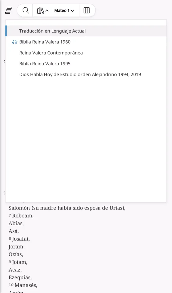 Screenshot di Biblia SBU