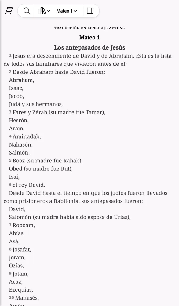 Screenshot di Biblia SBU