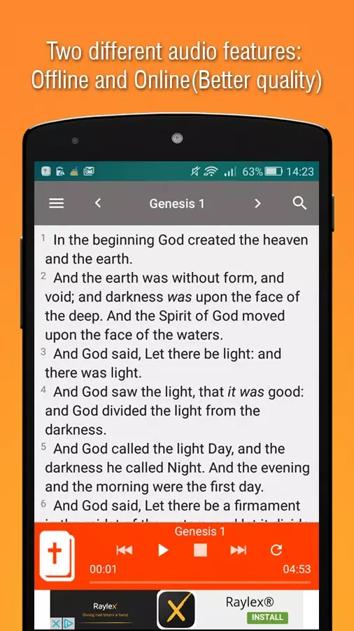 Скриншоты King James Bible - KJV Offline