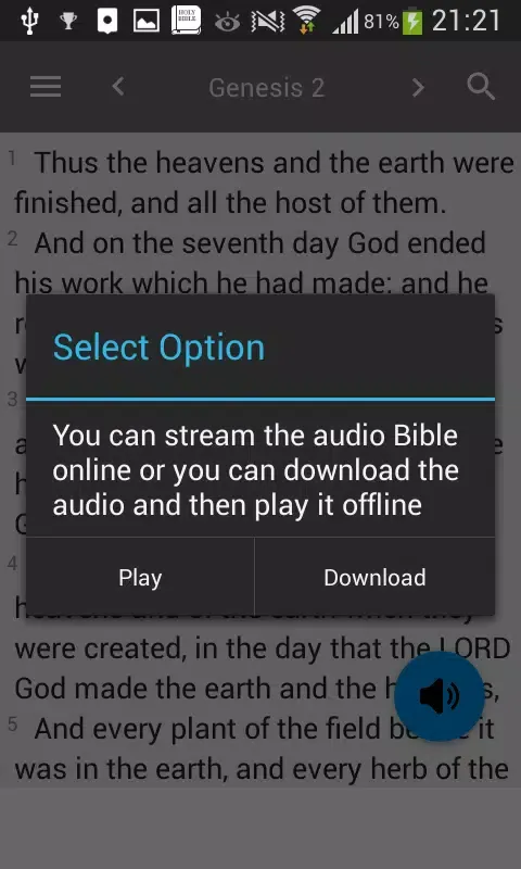 Скриншоты King James Bible - KJV Offline