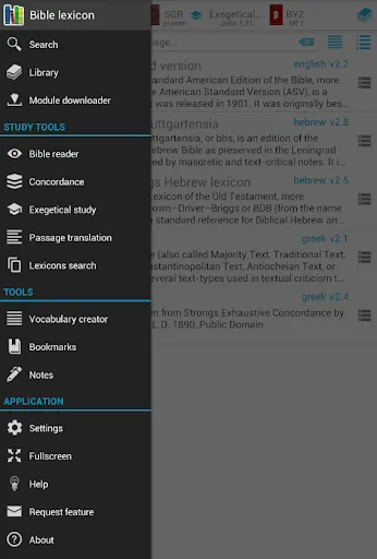 Bible Lexicon: Bible Study应用截图