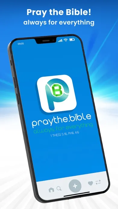 Ảnh chụp màn hình của Pray the Bible - AI Assisted