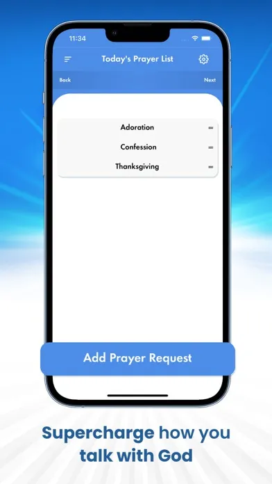 Ảnh chụp màn hình của Pray the Bible - AI Assisted