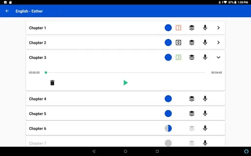 ภาพหน้าจอของ BTT Recorder