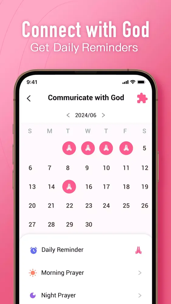 Ảnh chụp màn hình của KJV Bible: Pray, Verse, Audio